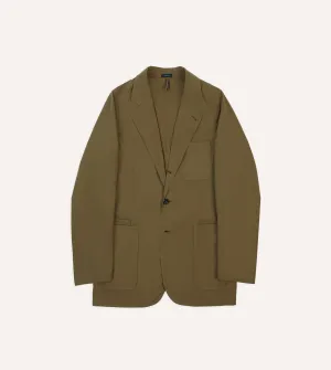 ReinforcedEdging Flatlock stitching Olive Ripstop Cotton Games Blazer Mk. VIII