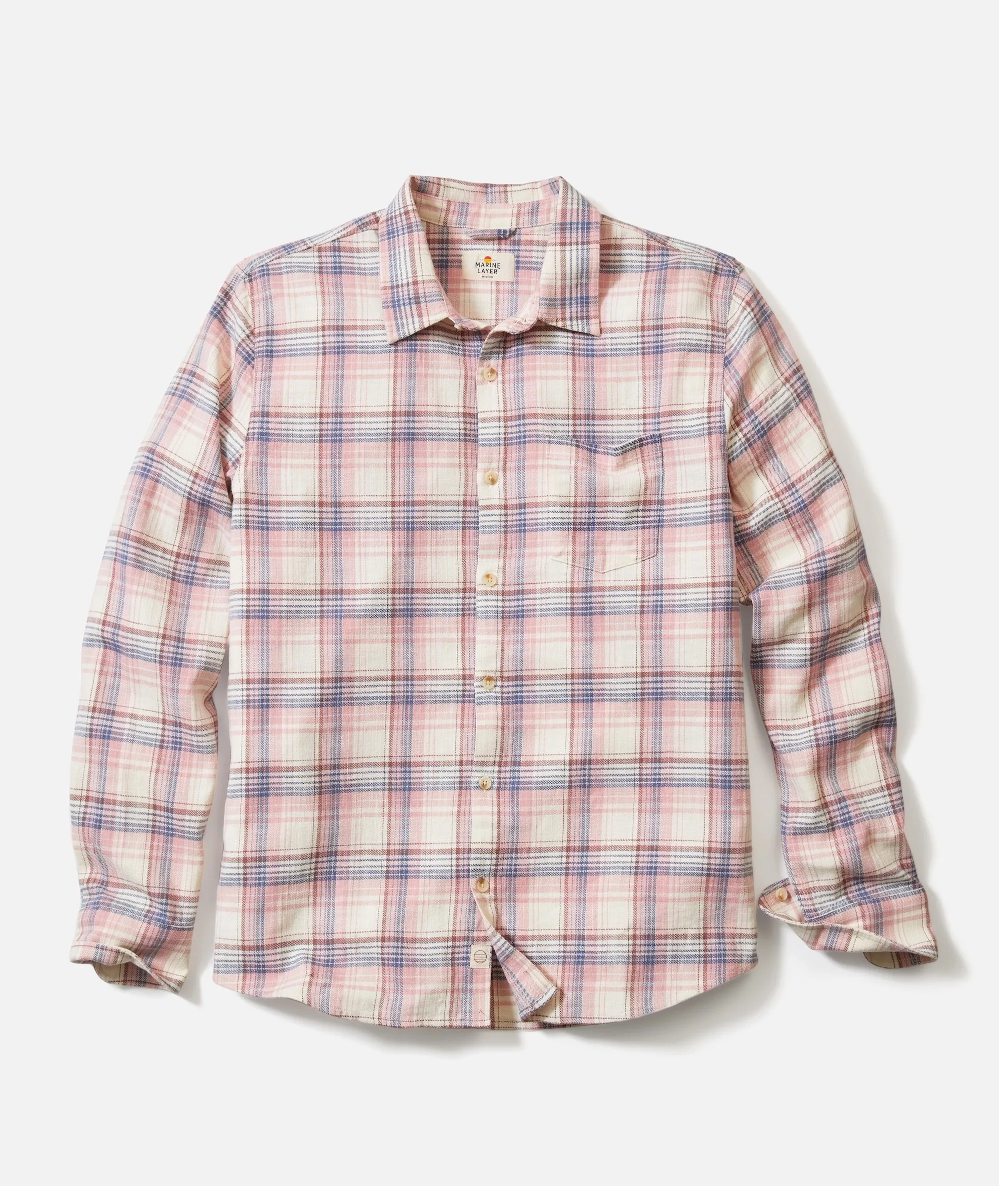 Motion Core Stretch Selvage Shirt - Warm Multi Plaid