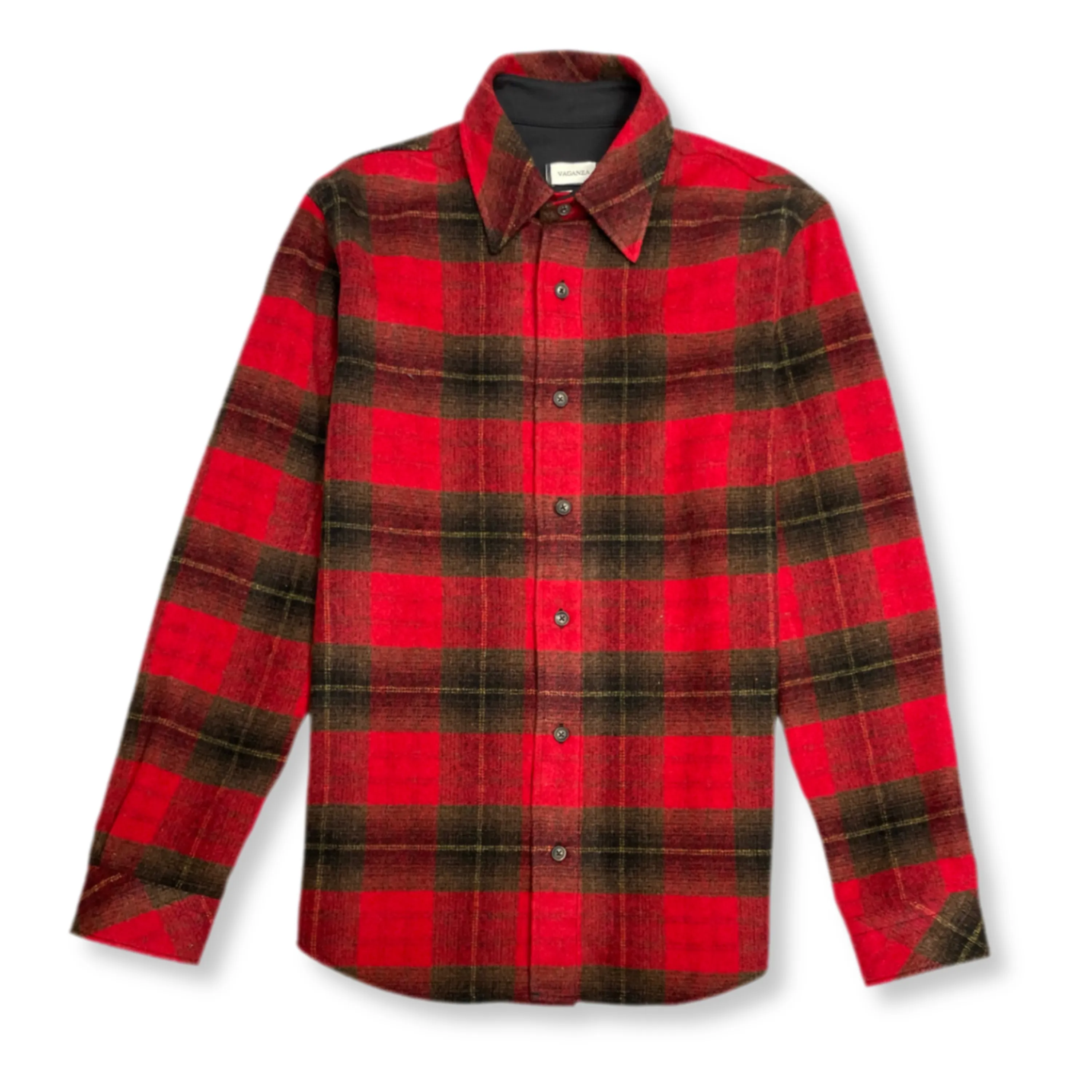 VentilatedKnit WrinkleFree Fabric Vogel Plaid Flannel Shirt