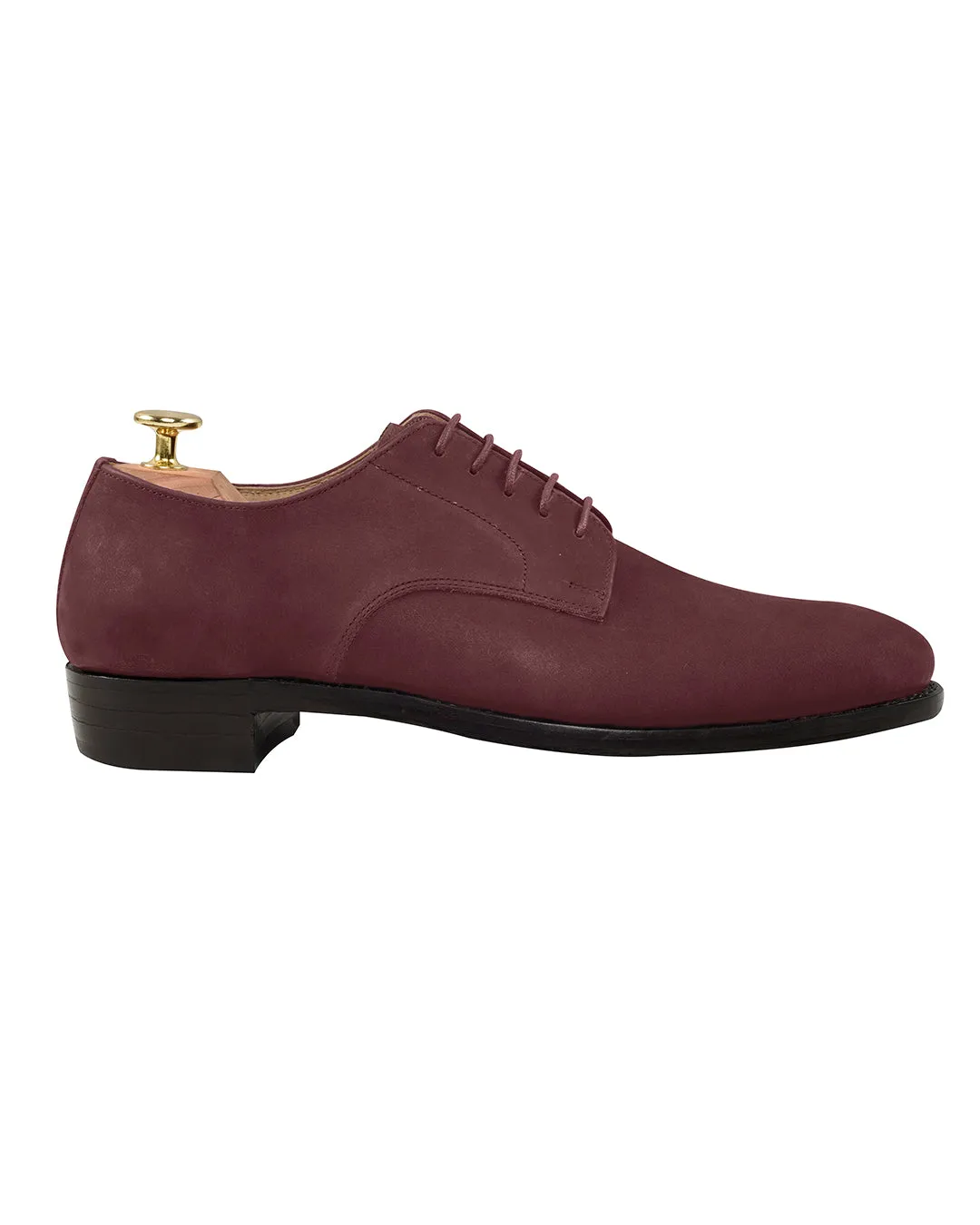 Stage Pop Comfort toe Nubuck Derby Burgundy