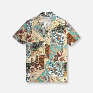 Tebow Tropical Revere Collar Shirt Zoom Proper