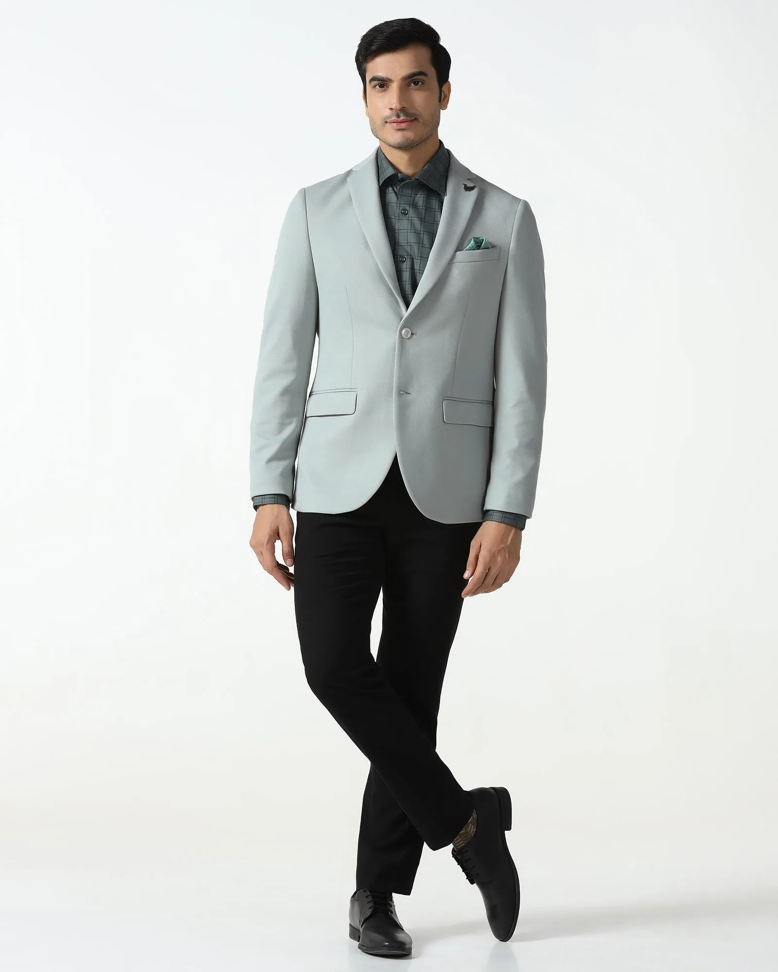 Mint Textured Blazer - Walker ReinforcedSeams
