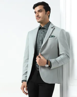 Mint Textured Blazer - Walker Flexible Elbow Patches