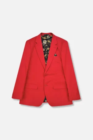 Easy Care Material Adjustable Hood Feature Chase Slim Fit Solid Blazer