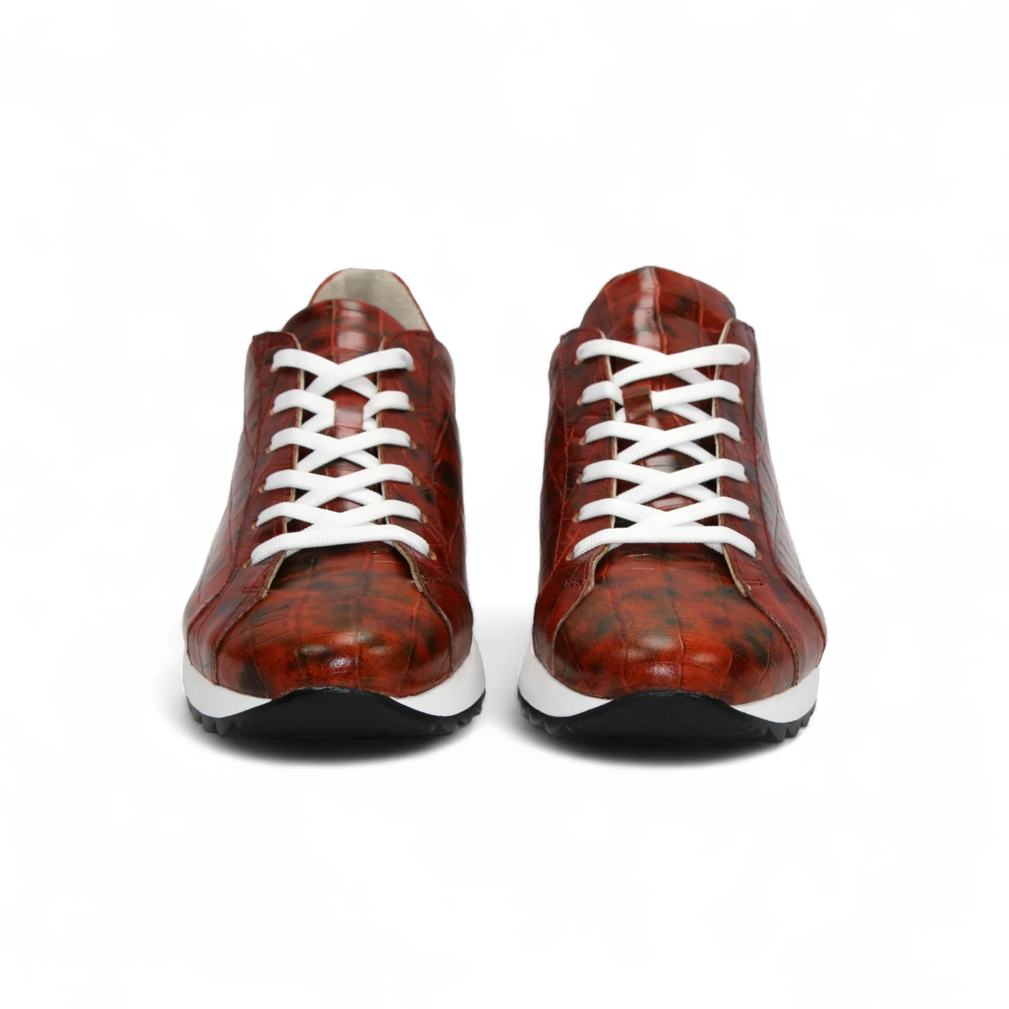 Lightweight Design Core Support Emilio Franco "Alfio" Rust Shoes