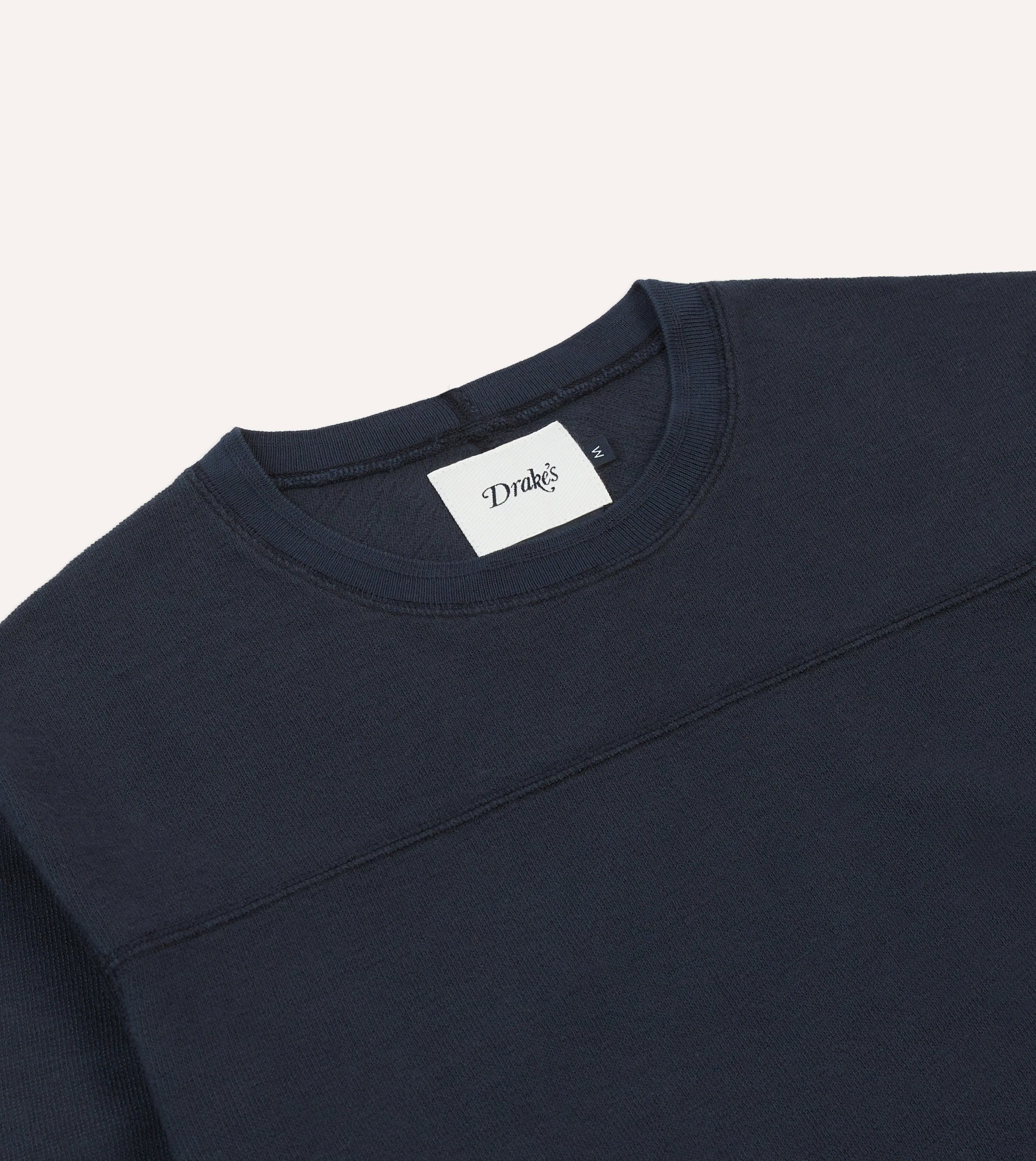 Cozy Look MoistureWickingFabric Navy Panelled Cotton Training T-Shirt
