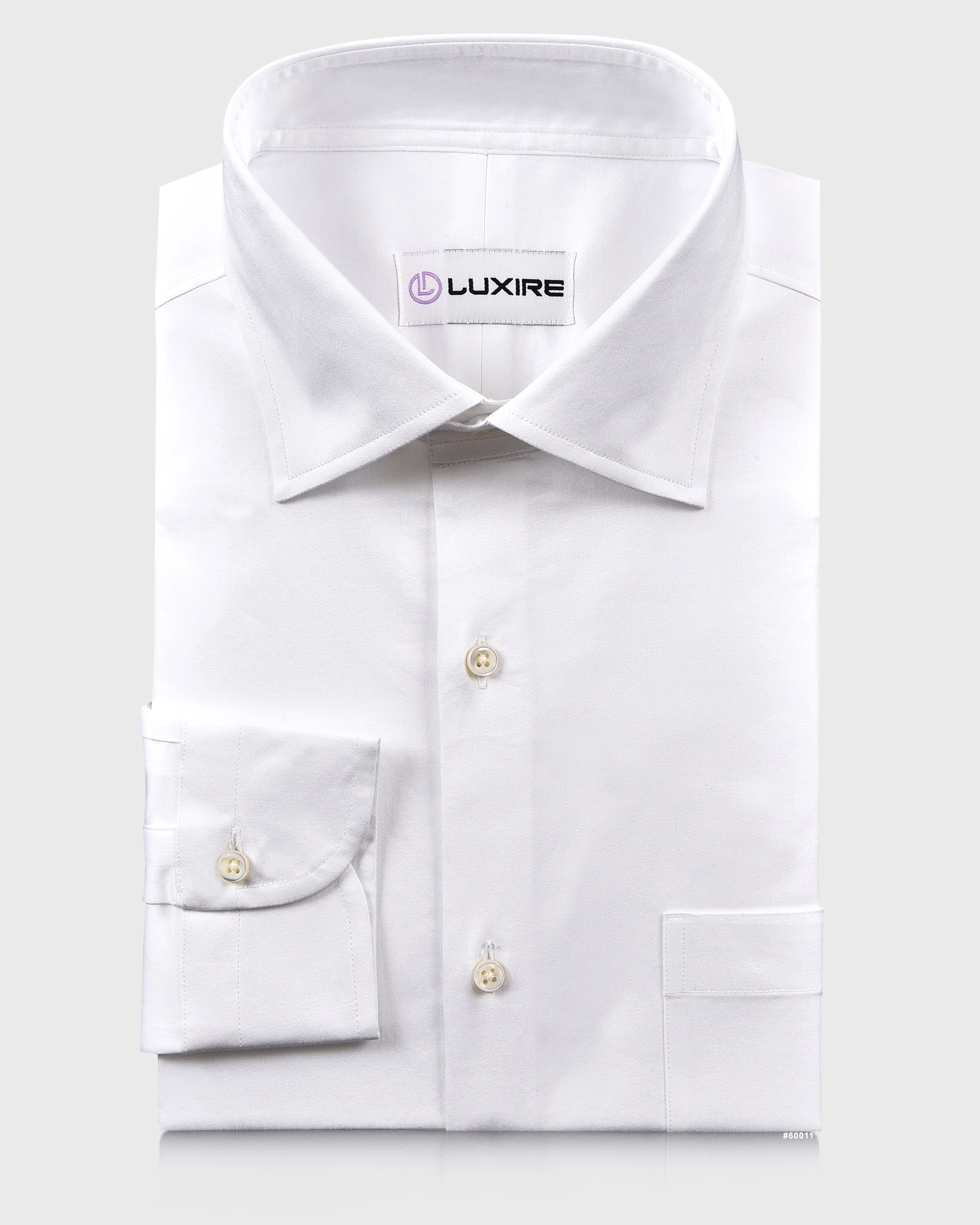 White Stretch Dress Shirt Fashion Forward