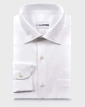 White Stretch Dress Shirt Fashion Forward