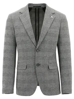 Turin Buggy Grey Checked Sports Jacket NoiseFreeMaterial