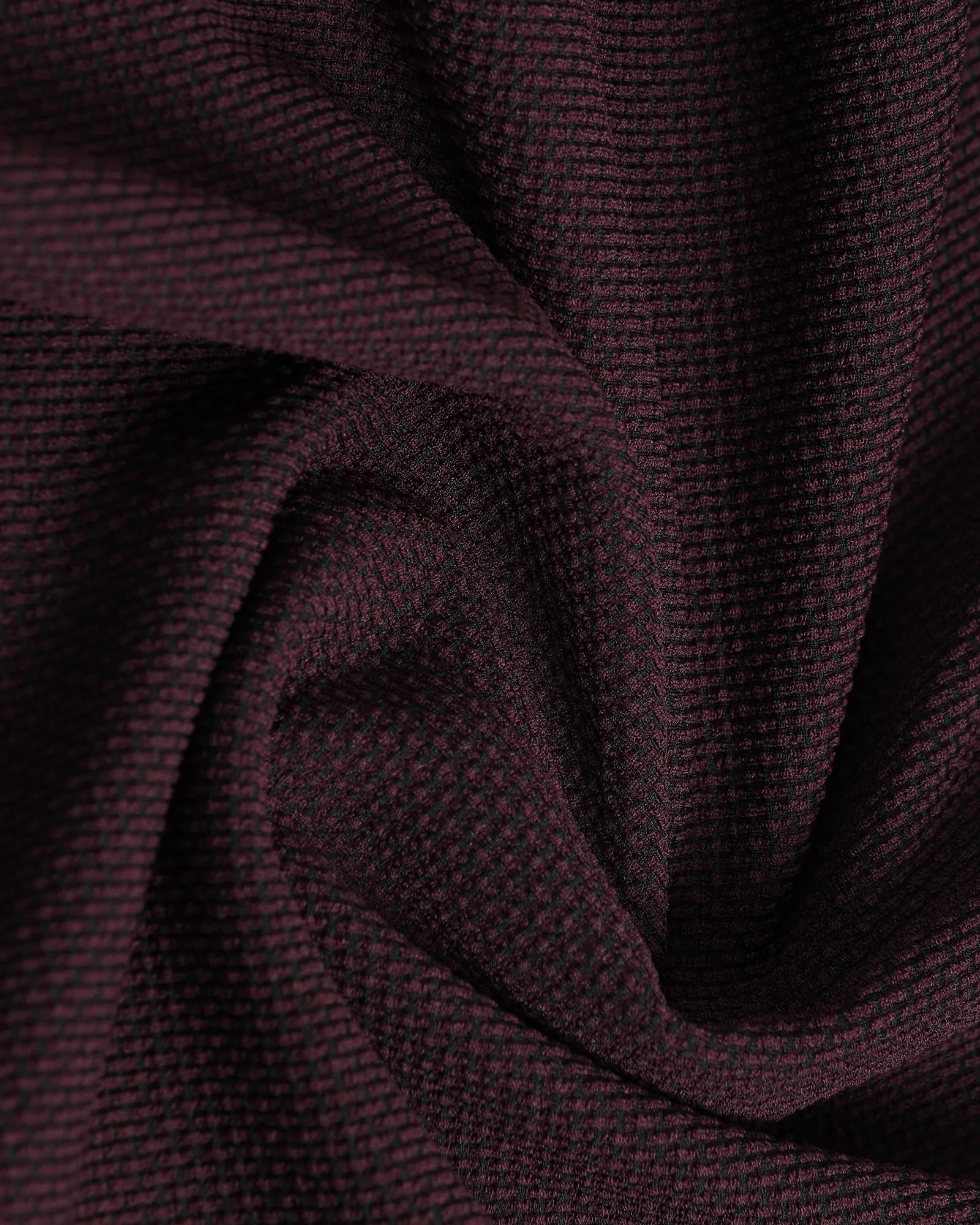 Ergonomic Silhouette Thermal Lining Cherry Lacquer Textured Blazer - Campari