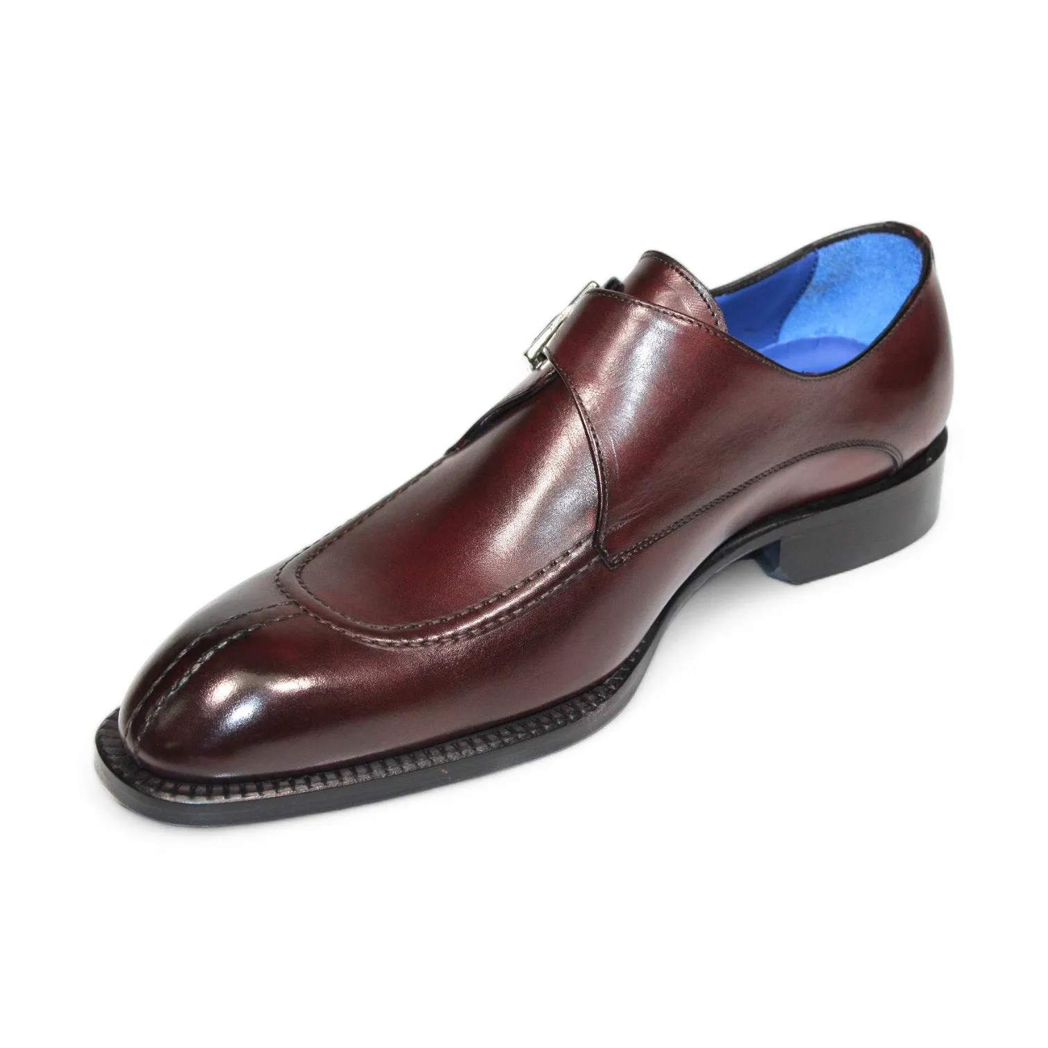 Emilio Franco "Bernardo" Burgundy Shoes Breath Fresh Craftsmanship