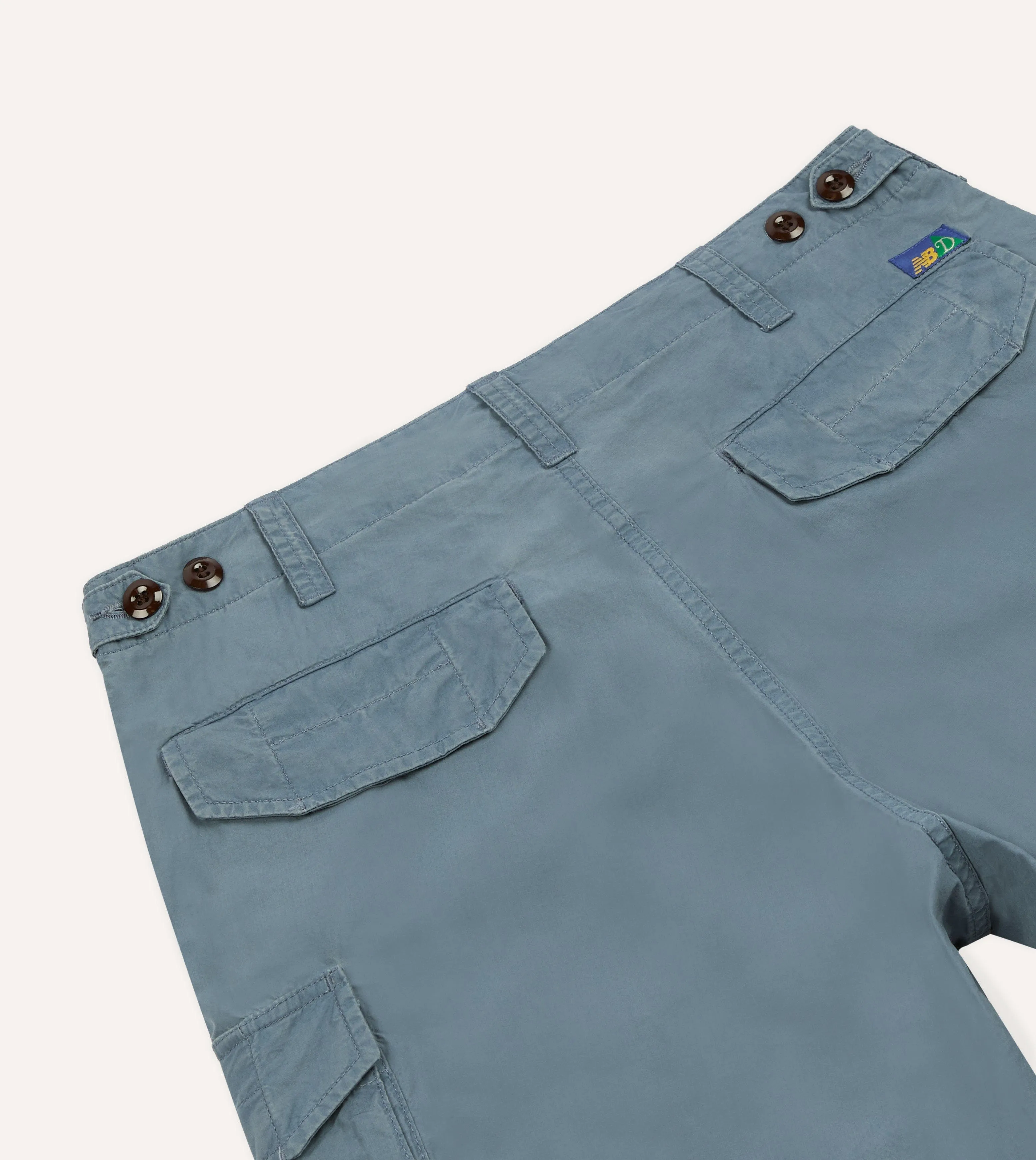 Drake??s and New Balance Waxed Cotton Hiking Shorts Wide Range Motion Eco Friendly Dye