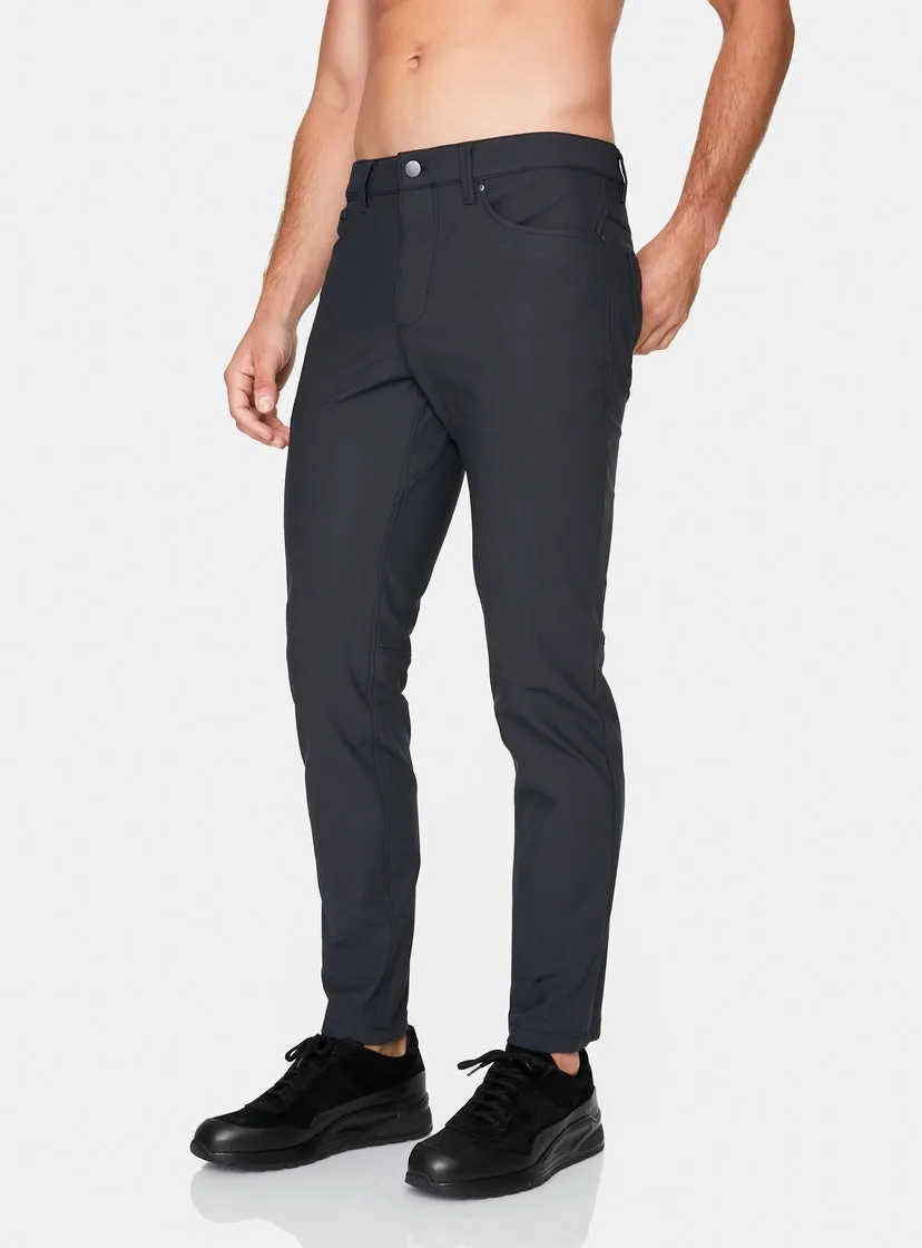 7 Diamonds Infinity 7-Pocket Pants in Charcoal Snug Waist NonIrritatingSeams