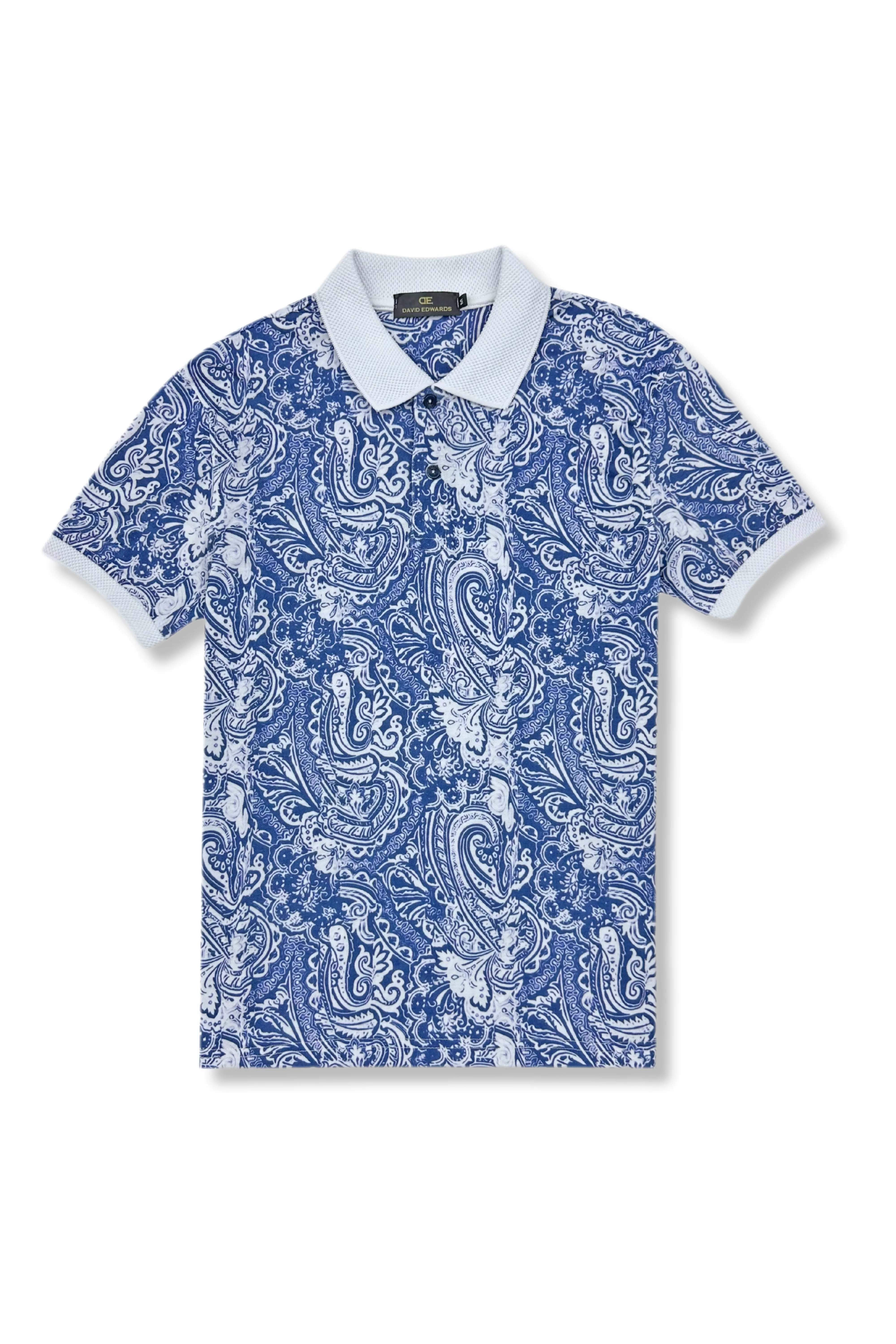 Drailes Printed Pique Polo Timeless Comfort Light Comfort