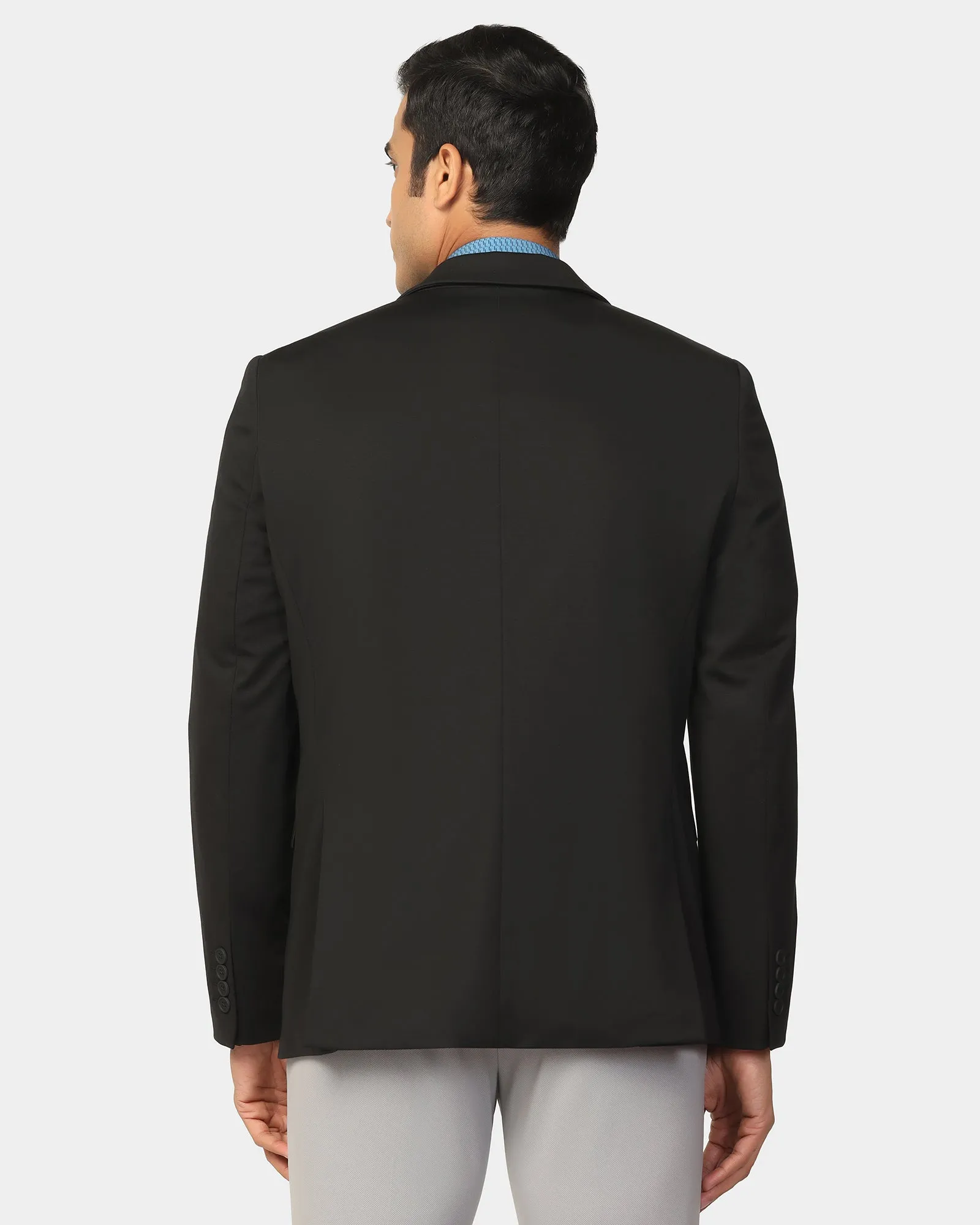 Ripstop Technology TechPro Formal Black Solid Blazer - Explore
