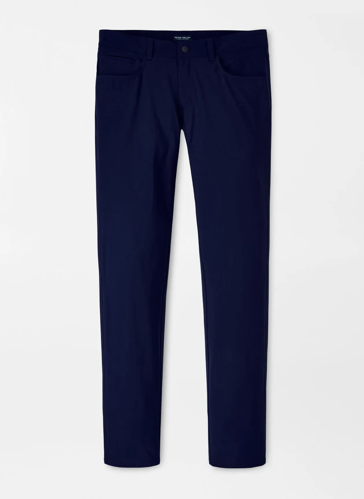 Peter Millar Bingham Performance Five-Pocket Pant in Navy PermeableCloth