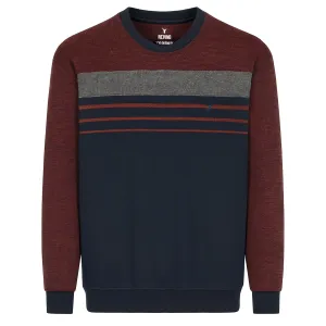 Layered Shirt AntiPillingFabric Sylank CrewNeck Sweater