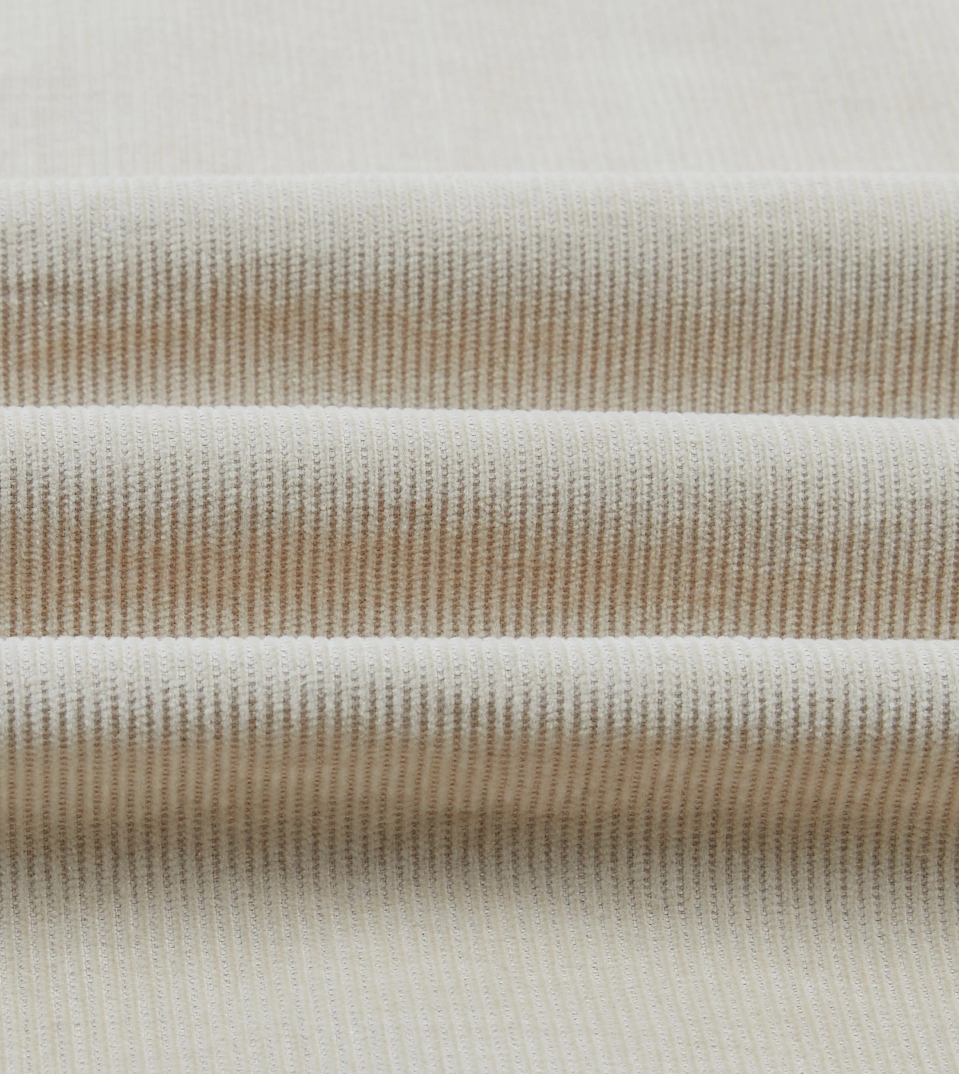 Ecru Corduroy Two-Pocket Western Shirt gender-neutral Quick-Dry