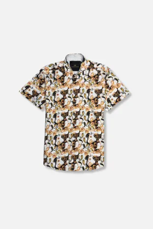 MoistureManagementSystem Daskal Short Sleeve Button Down Shirt