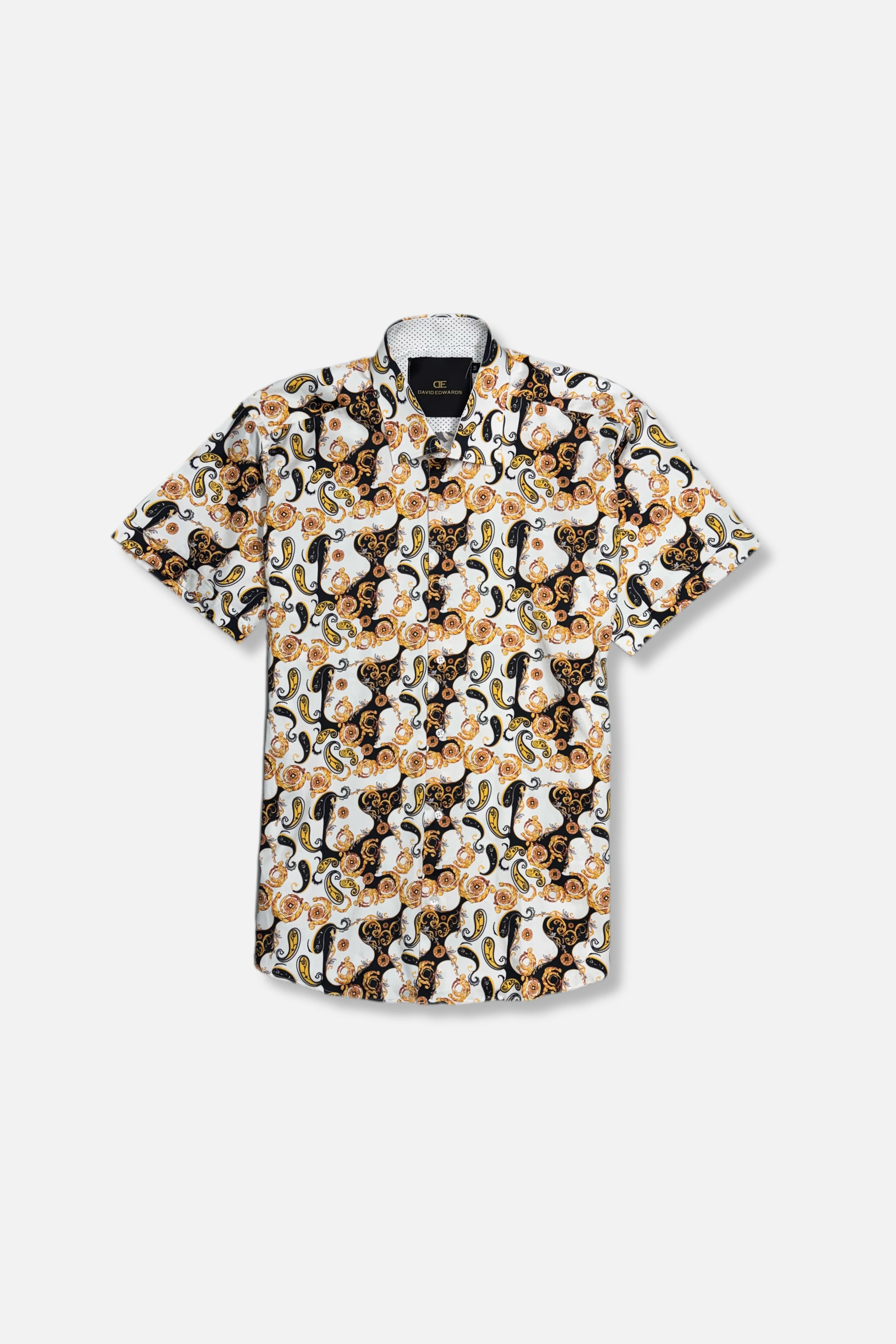 MoistureManagementSystem Daskal Short Sleeve Button Down Shirt