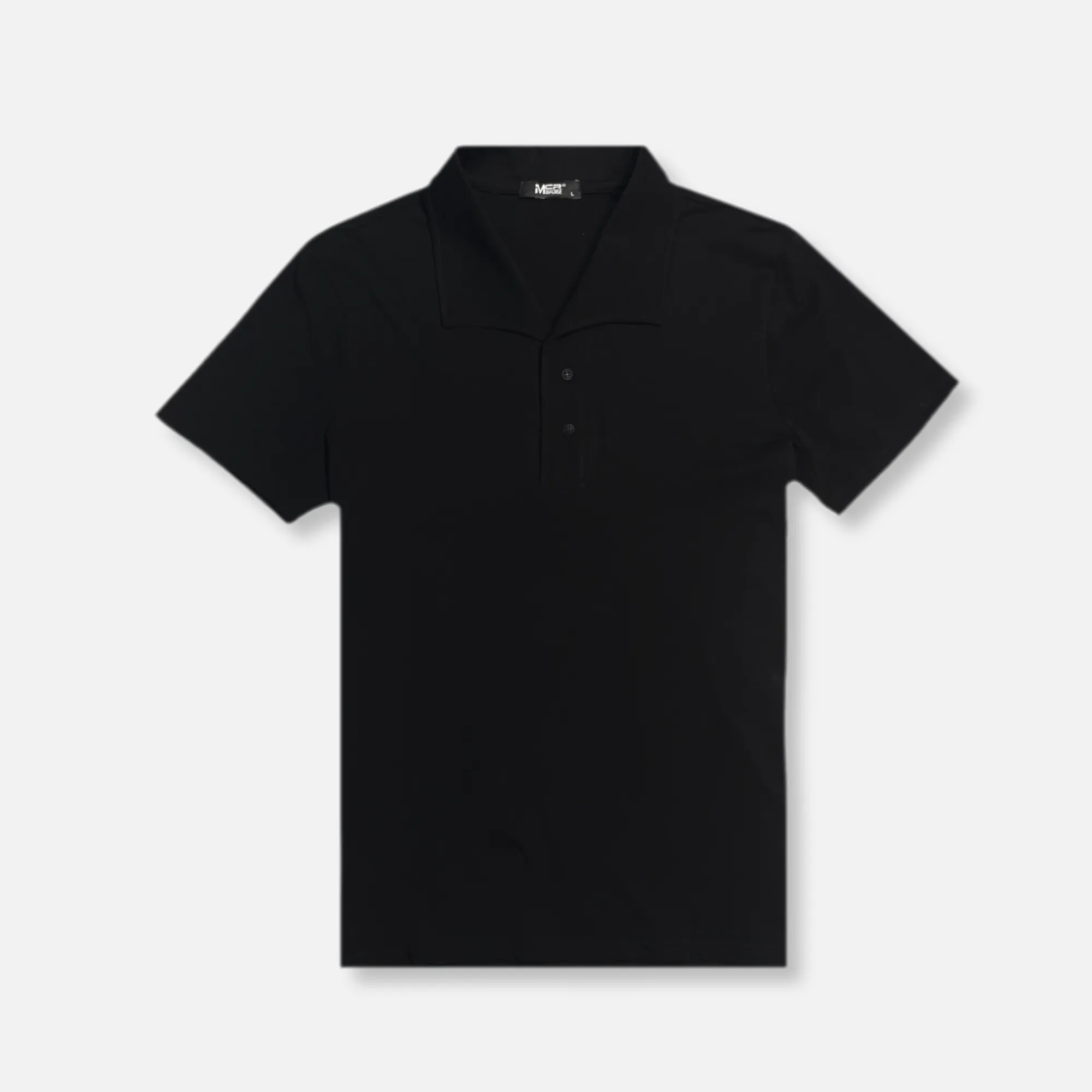 Magnoli Wide Collar Polo Shirt Timeless Look Elegant Layer