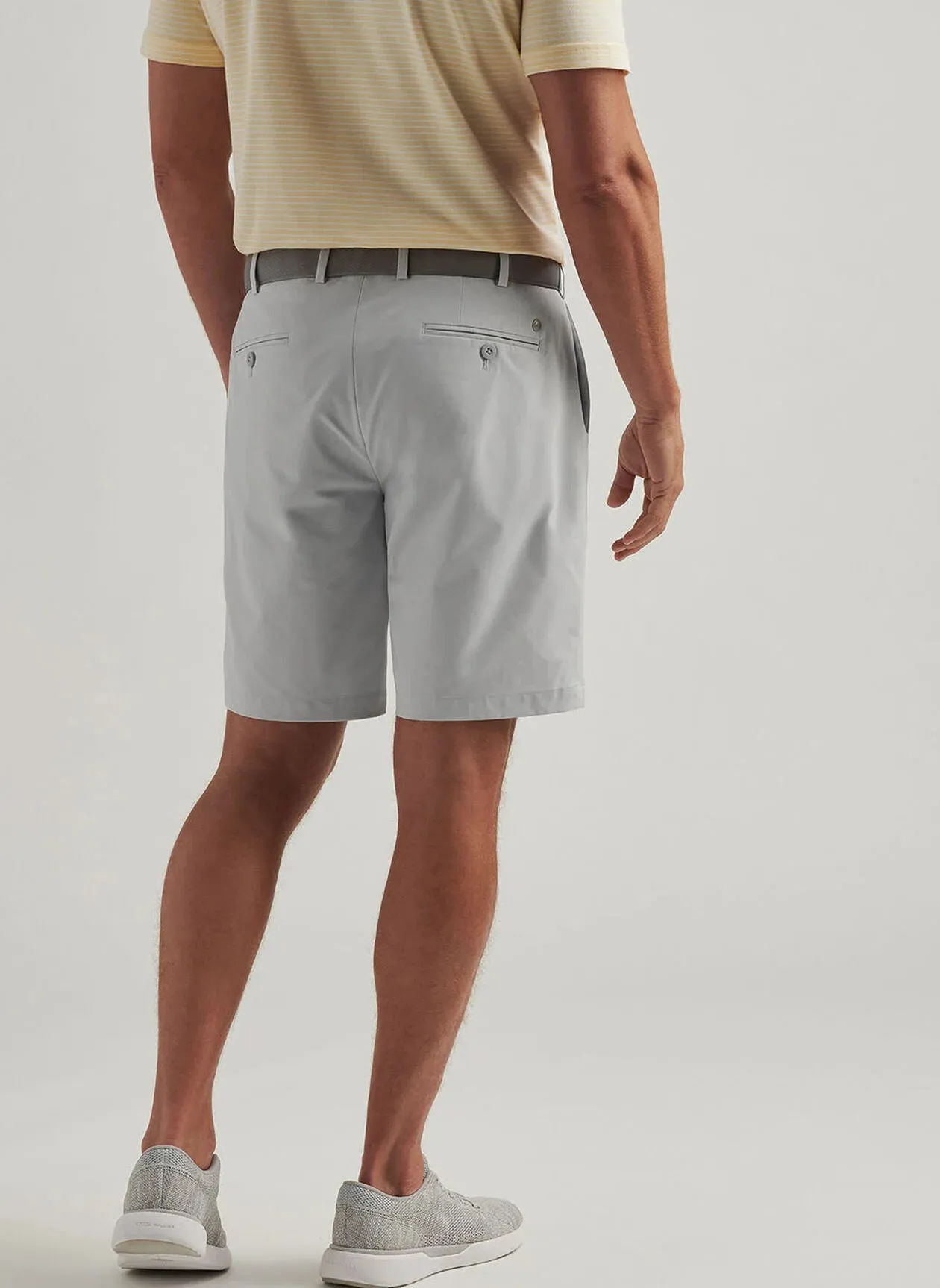 fishing outfit Multi Directional Flex Zones Surge Performance Short - British Grey