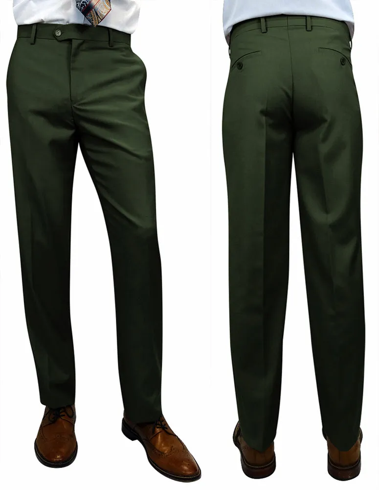HUNTER SLIM FIT DRESS PANTS Clean Finish