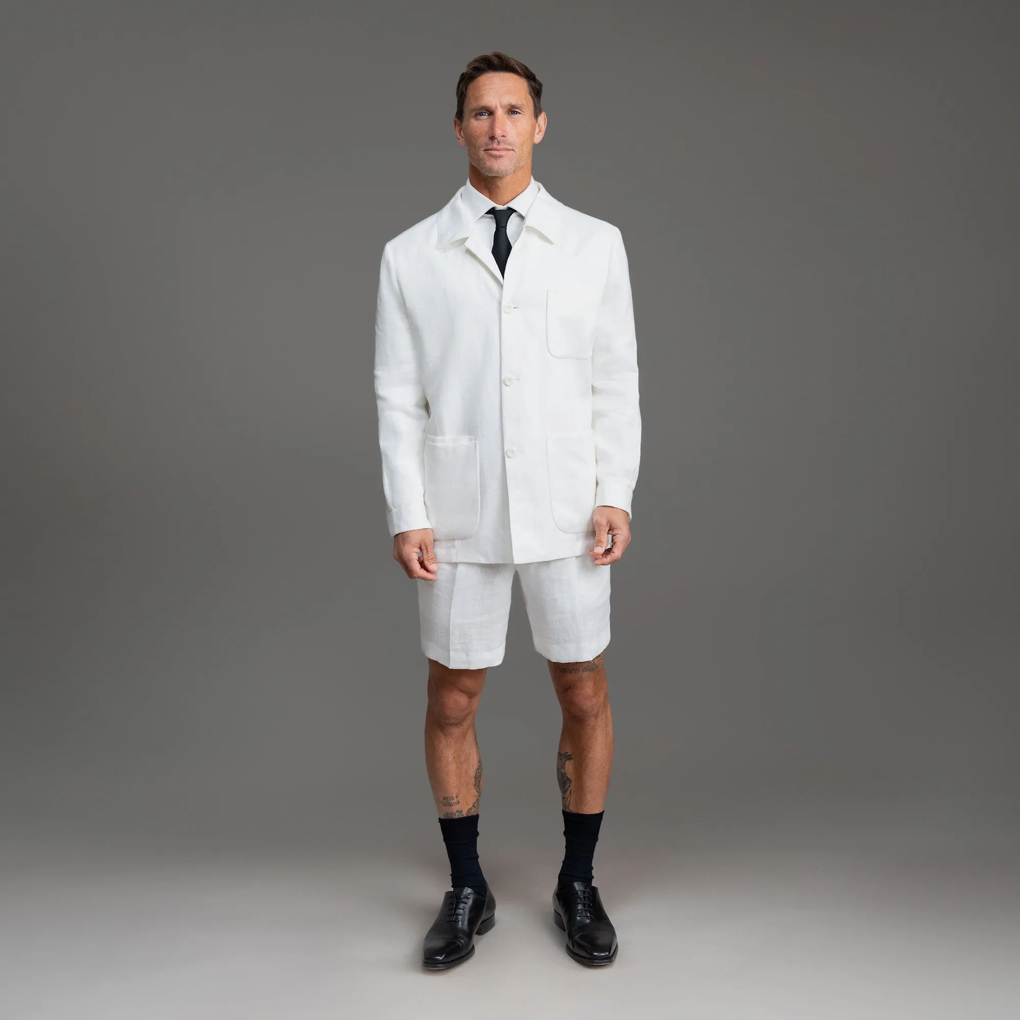 Comfortable Tunic AbrasionResistant Soho Linen Shorts