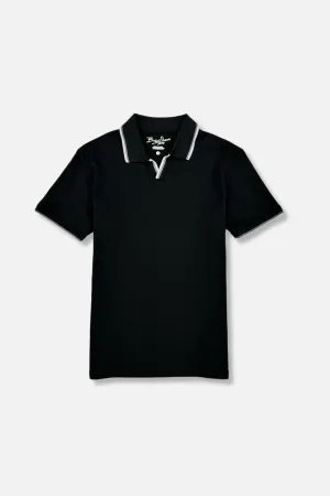 Layering Essential Office Appropriate Johnny Pima Cotton Polo Shirt