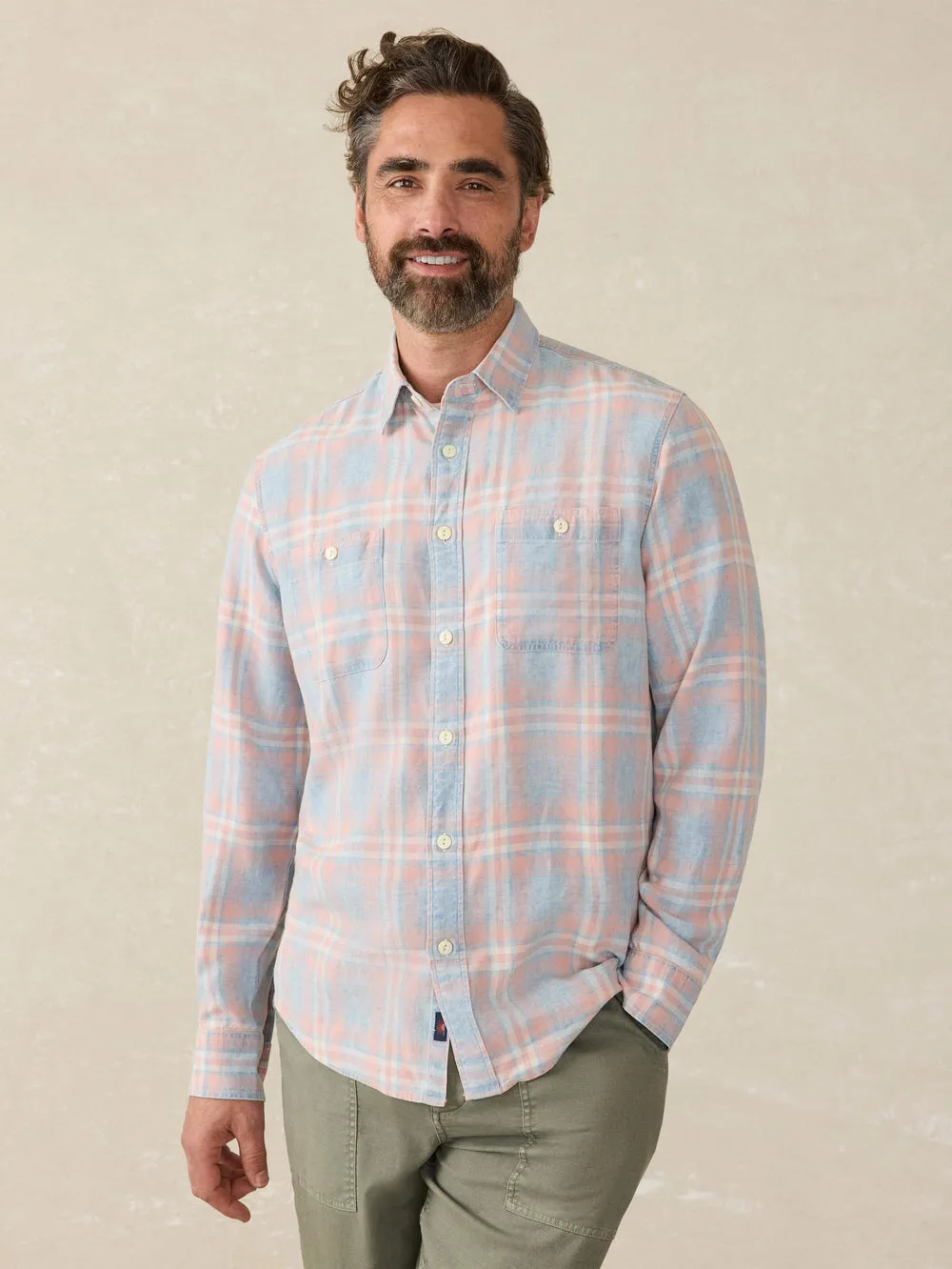 Graphic Art The Tried And True Chambray Workshirt