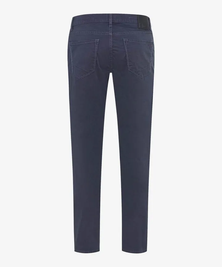 Brax Chuck Tritone Flex Five Pocket Pant in Navy Rugged Comfort
