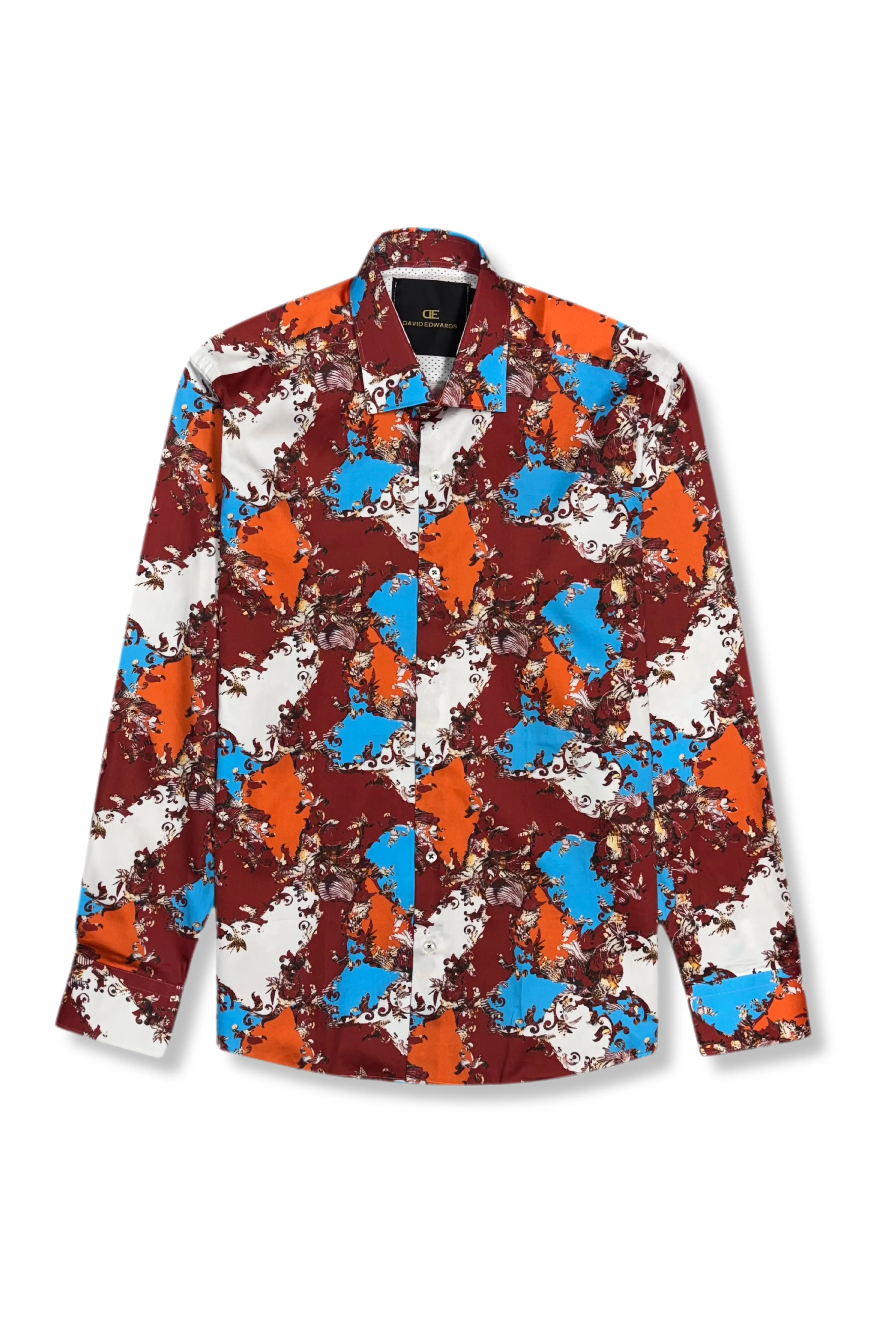 Dauer Long Sleeve Button Down Shirt Elegant Coat Group Mood