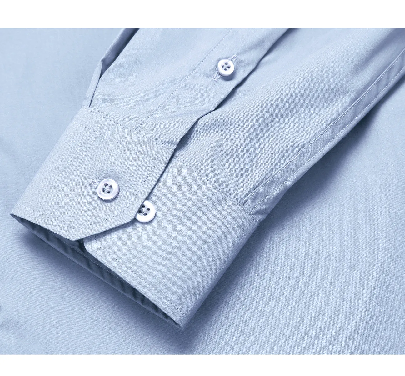 checkered pattern Smooth Finish VERNO Light Blue Classic Fit Long Sleeve Travel Easy-Care Cotton Dress Shirt CS0221