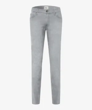 Brax Chuck Dry Color Flex Five Pocket Pant in Platin TearResistantMaterial