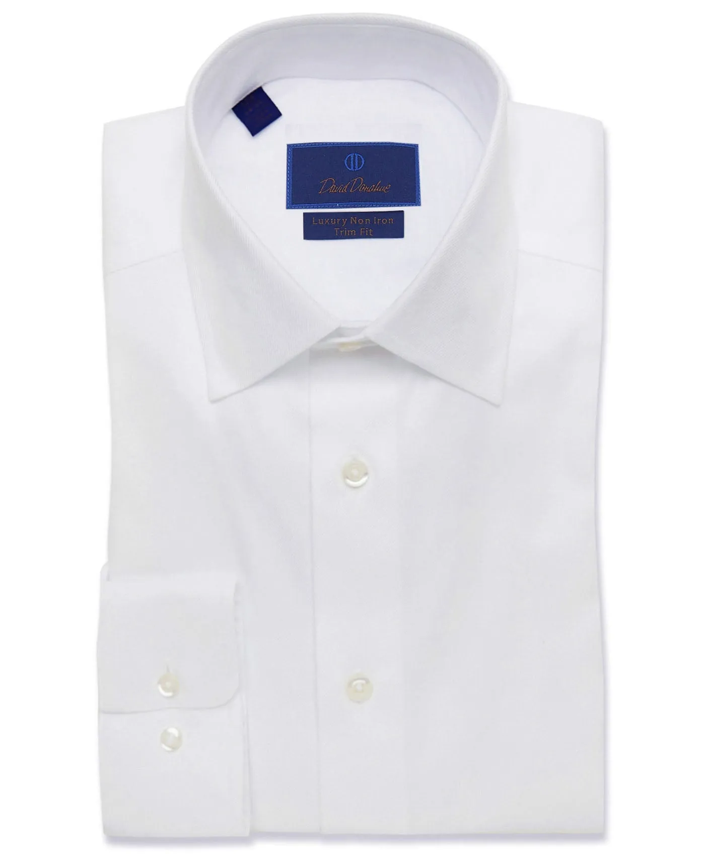Non-Iron Dress Shirt Lightweight Layer Cuffed hem
