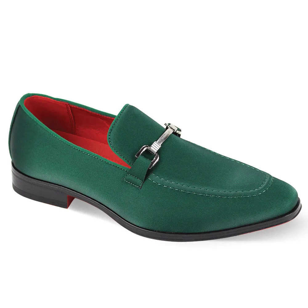 Gift Easy Wave Flow After Midnight 7018 GREEN SATIN LOAFER (IN STORE)