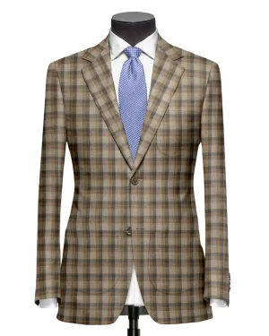 EThomas Tan Choco Checks Jacket All Day Comfort