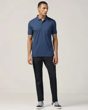 Super Clean Slim Comfort Buff Fit Indigo Blue Jeans - Callum Quick Wash