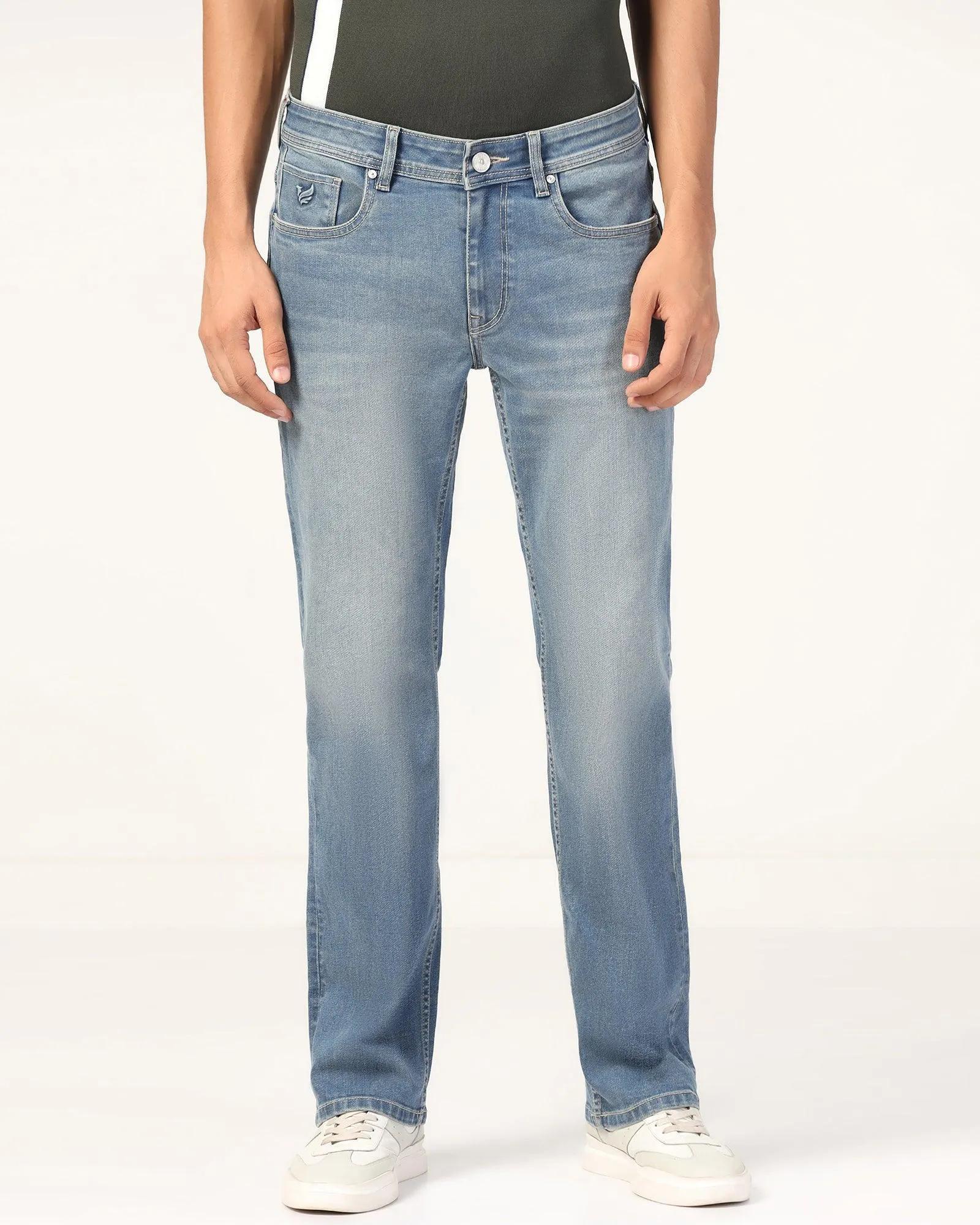 Super Clean Straight Comfort Duke Fit Indigo Blue Jeans - Margaret Low Impact Processing