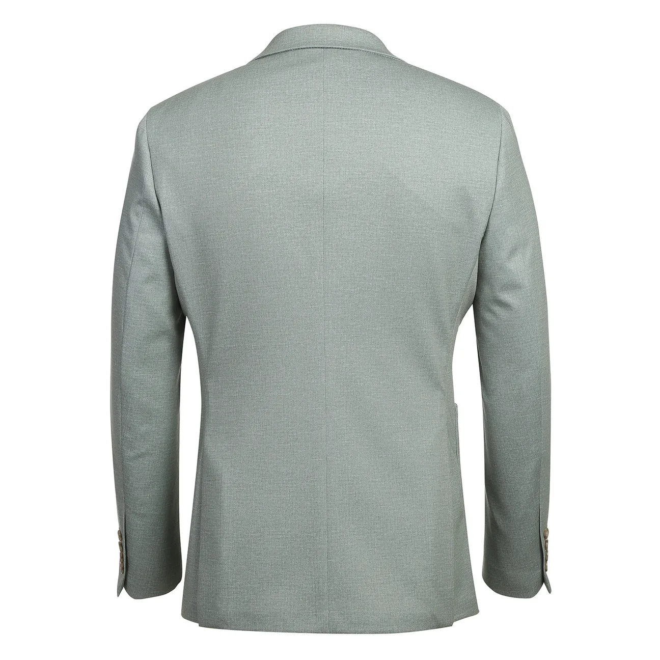 Versatile Fit Layer Pellagio Light Green Men's Half Canvas Blazer PS24-4