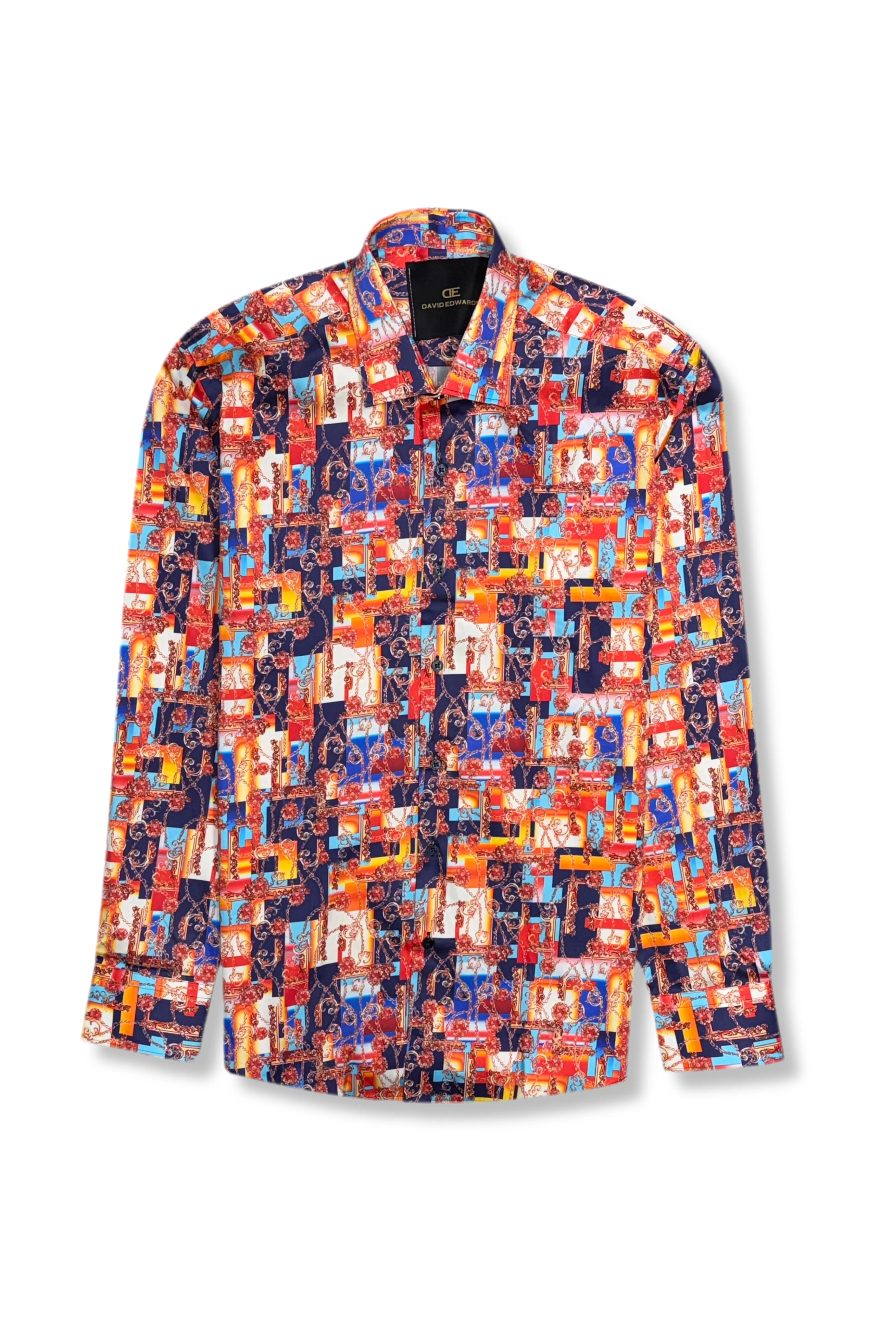 Drexel Long Sleeve Button Down Shirt Craft Soul AntiFadeTechnology