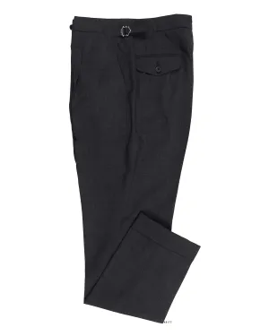 Vitale Barberis Canonico - 120s 2 Ply Dark Grey Outdoor Fit