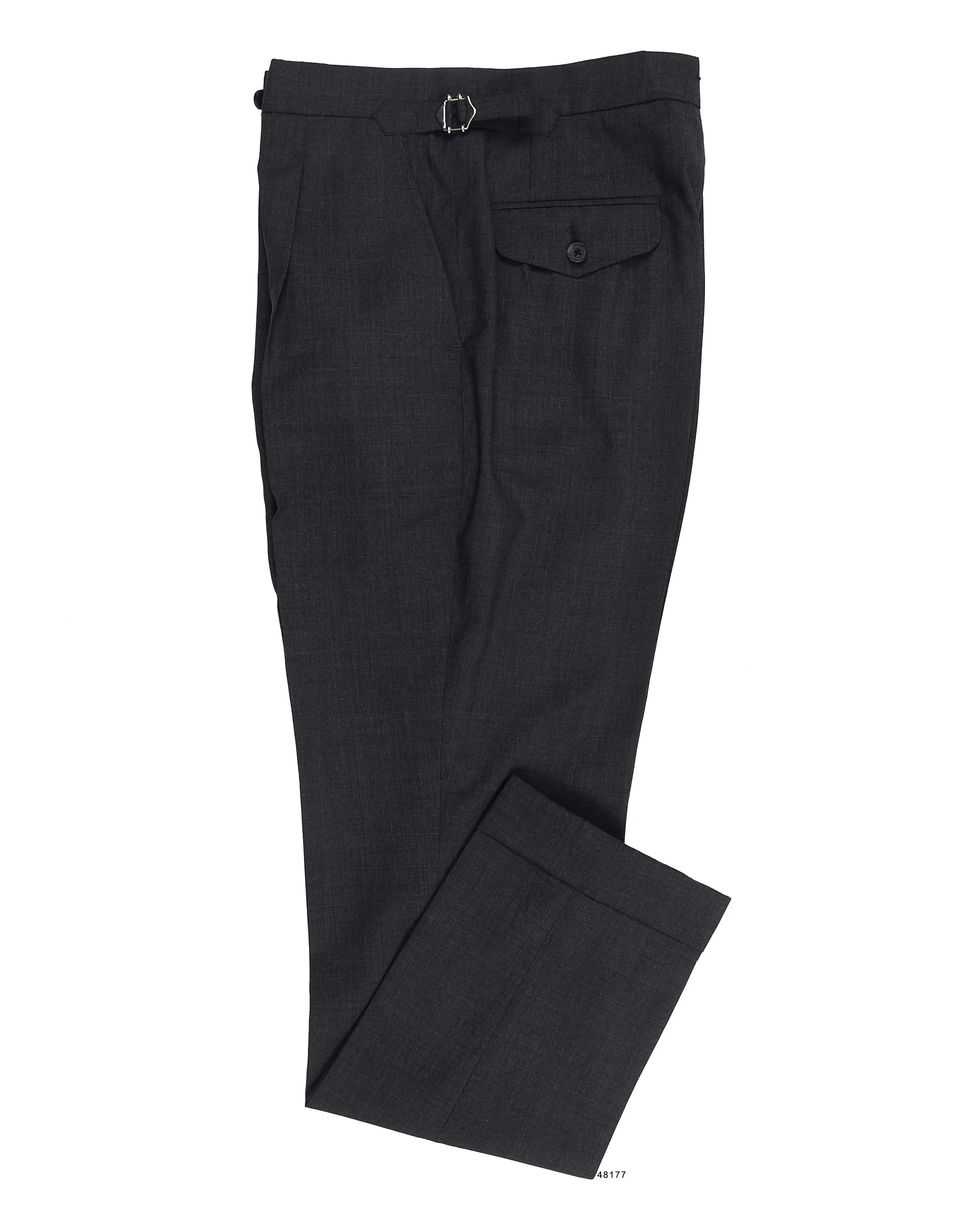 Vitale Barberis Canonico - 120s 2 Ply Dark Grey Outdoor Fit