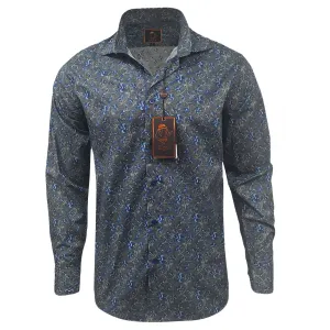 Statement Maker Mix-And-Match Cigar Sport Shirt/S-5033