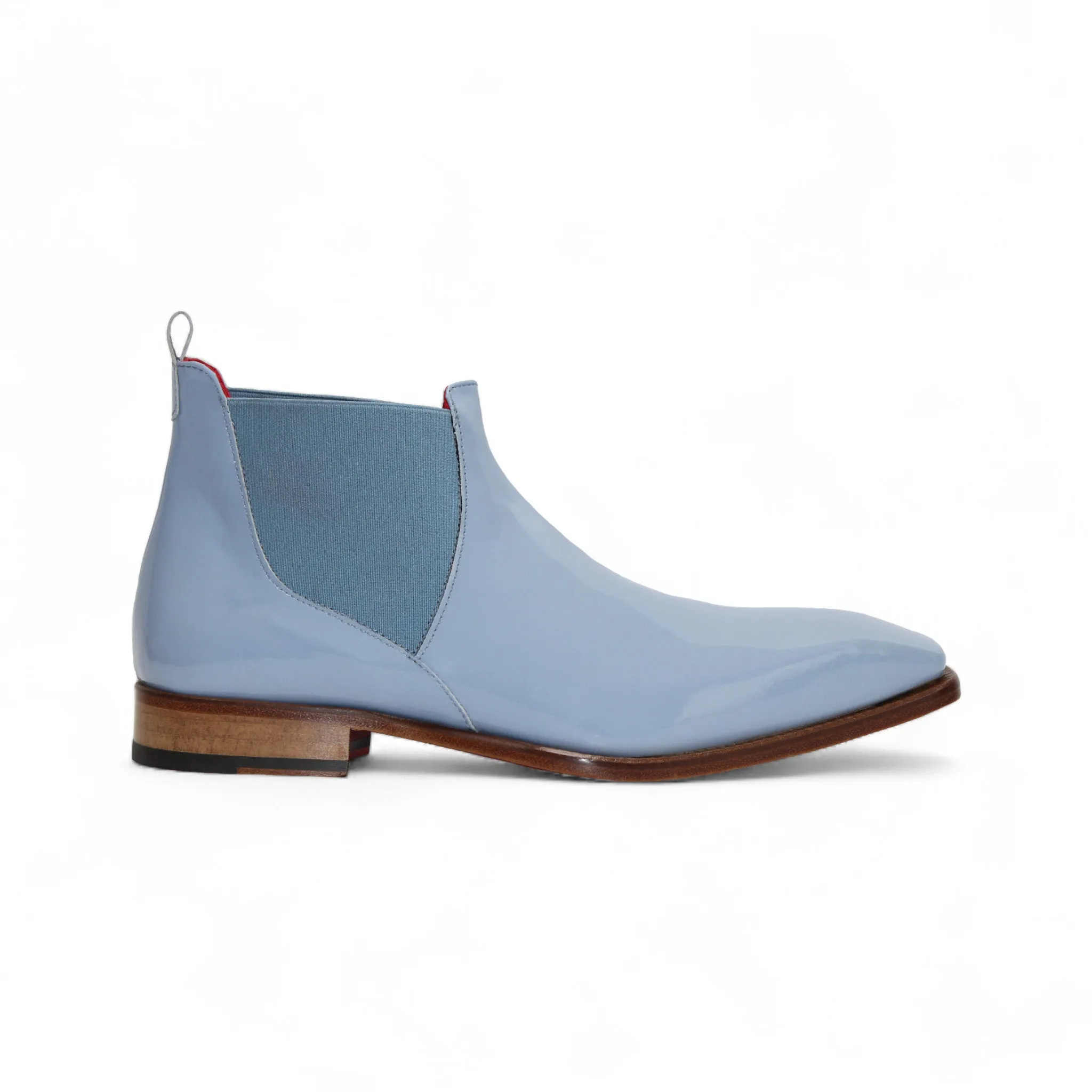 Emilio Franco "Leonardo" Light Blue Shoes New York