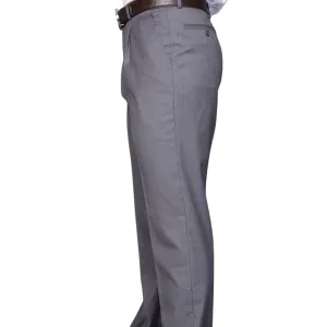Dubhe Collection: Charcoal Pleated Wool Pants Air Comfort All-Purpose Comfort