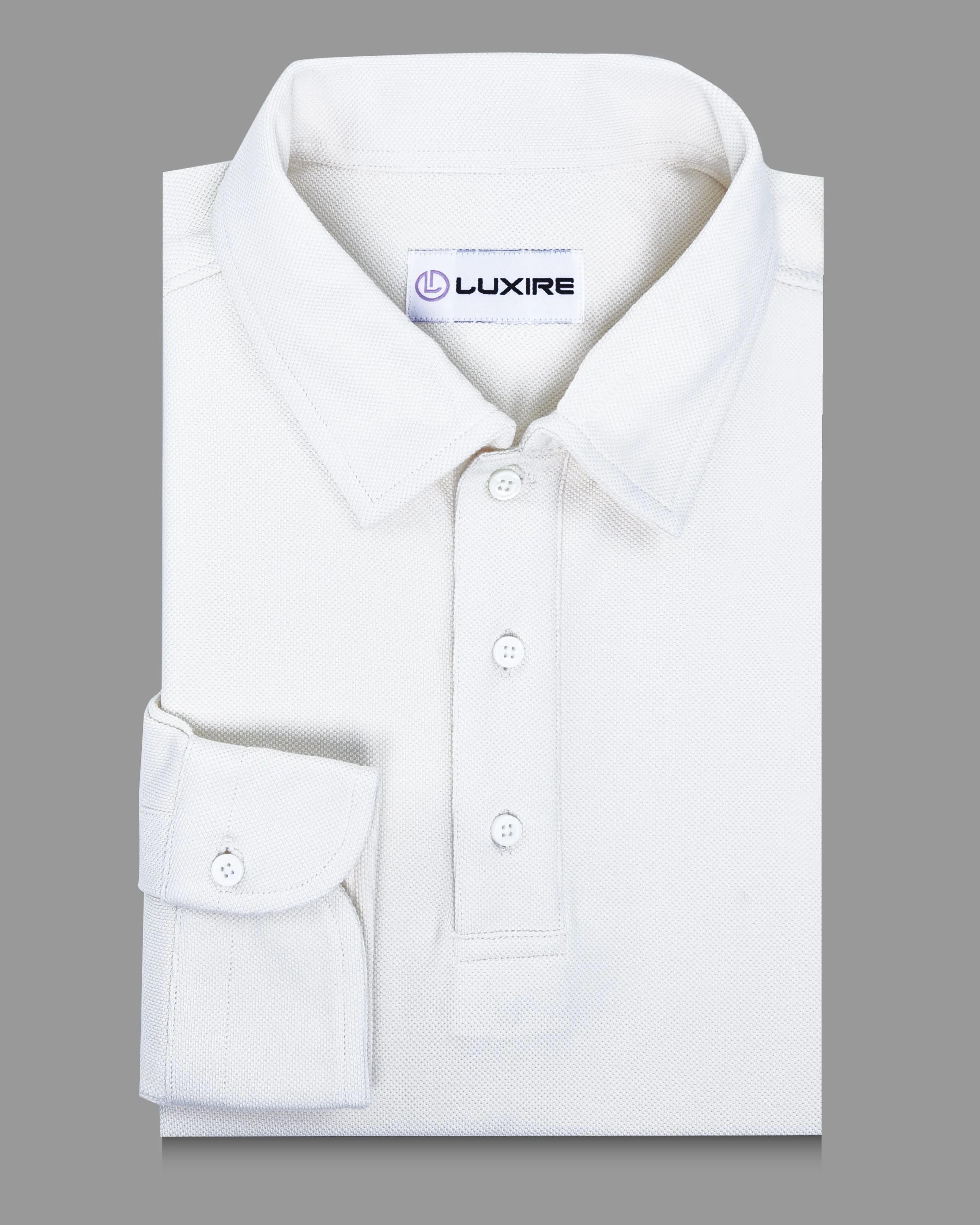 Comfort Wear High-End Look Aria White Polo