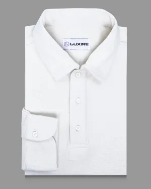 Comfort Wear High-End Look Aria White Polo