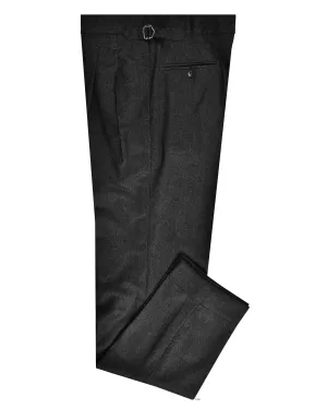 VBC Super 120's Flannel Charcoal Grey Lightweight Wear Lightweight Weave