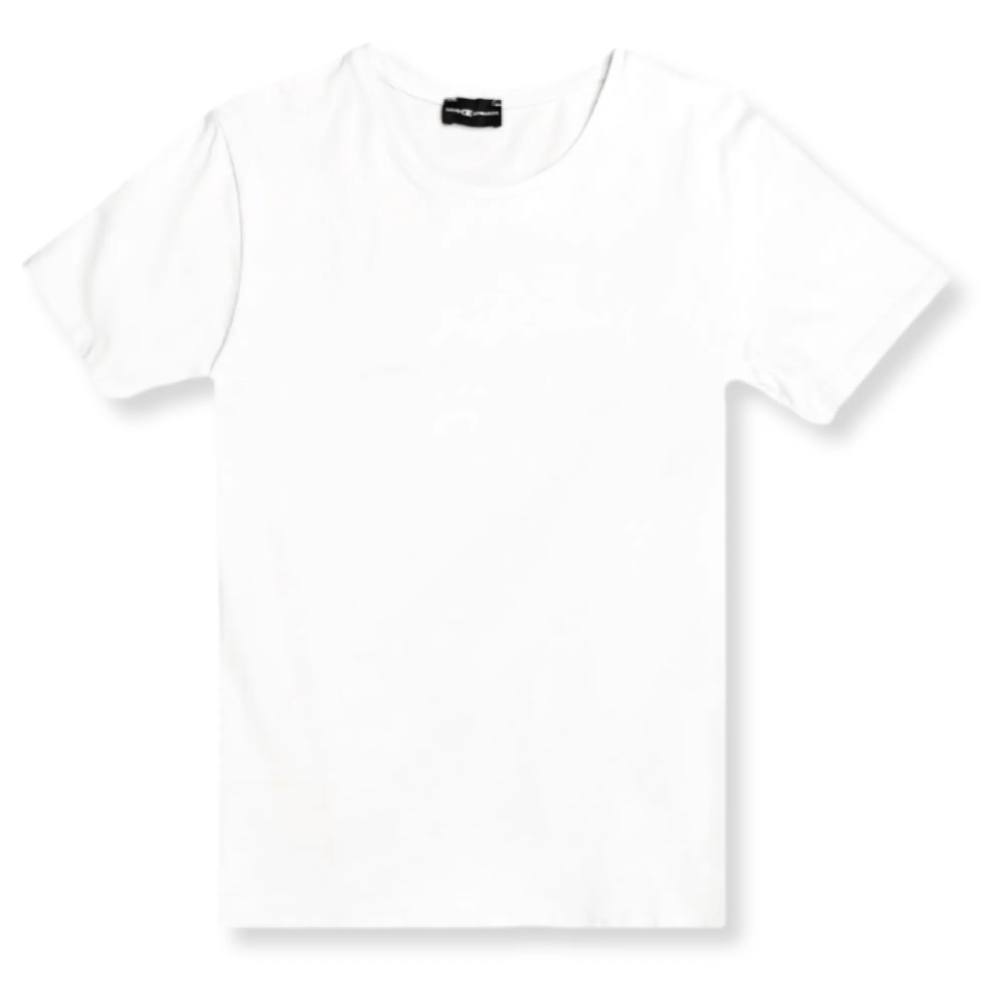 color blocking Autumn Wear Deco Crewneck T-Shirt